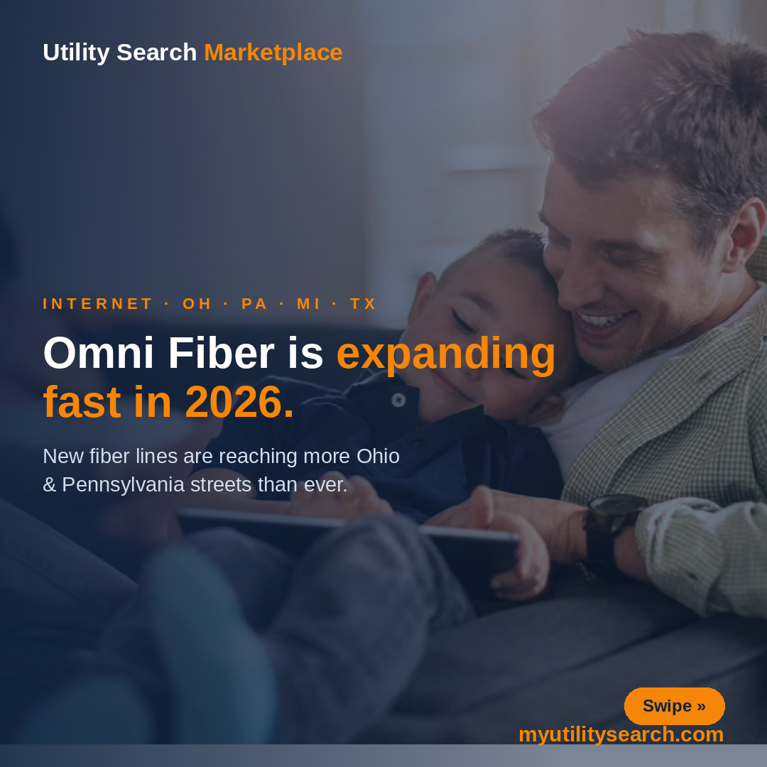 omni fiber expansion 2026 — new fiber internet reaching Ohio and Pennsylvania
