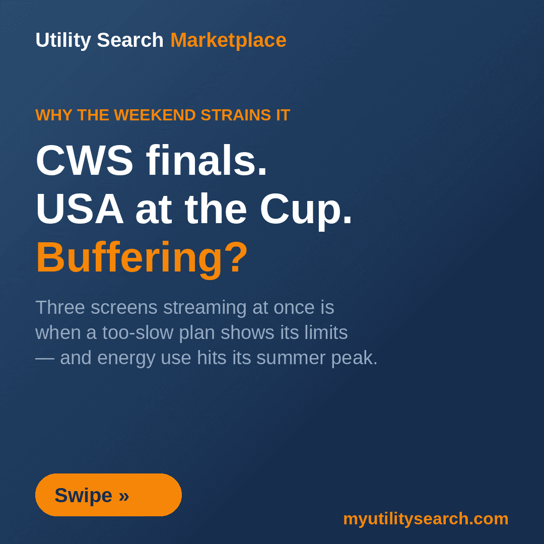 connected home cost 2026 — why a big-game weekend strains internet, with CWS finals and the USA World Cup match causing buffering