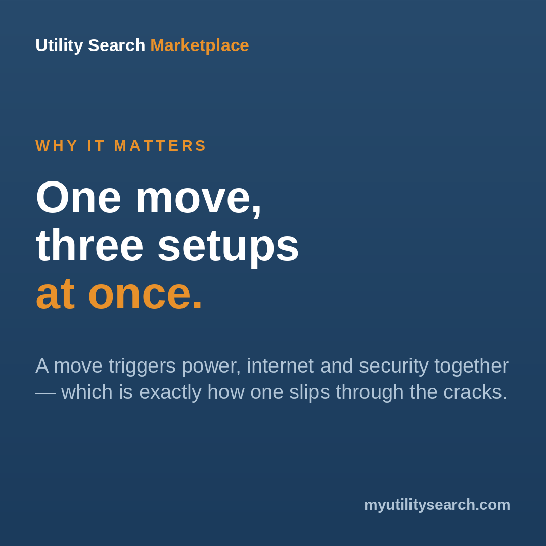 moving to toledo ohio utility setup 2026 — why a move triggers power, internet and security at once