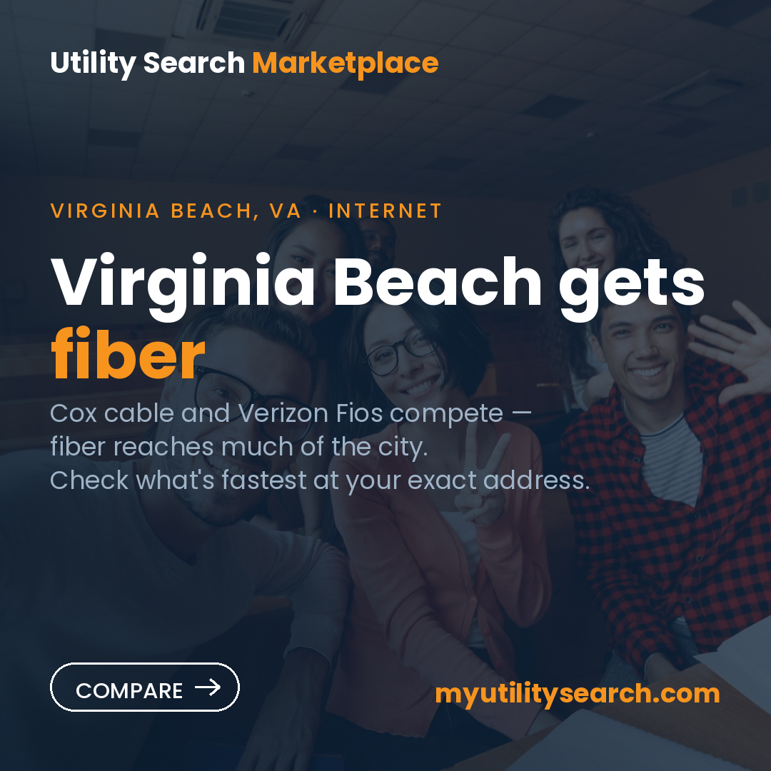 internet providers Virginia Beach — Cox & Verizon Fios compared 2026