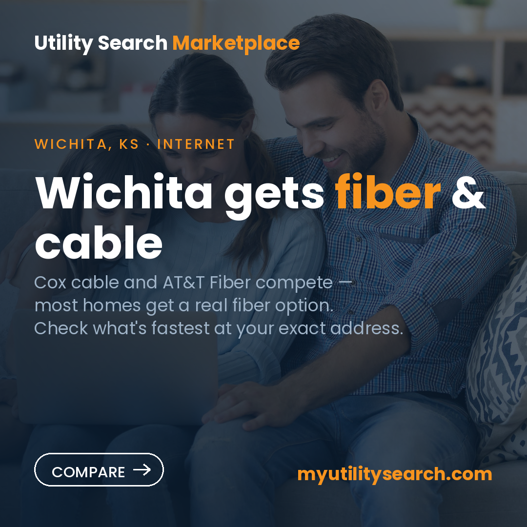 internet providers Wichita — Cox & AT&T Fiber compared 2026