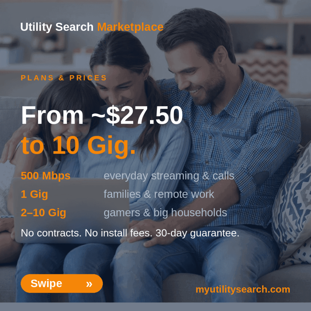 Omni Fiber plans and prices 2026 — from ~$27.50/mo for 500 Mbps up to 10 Gig