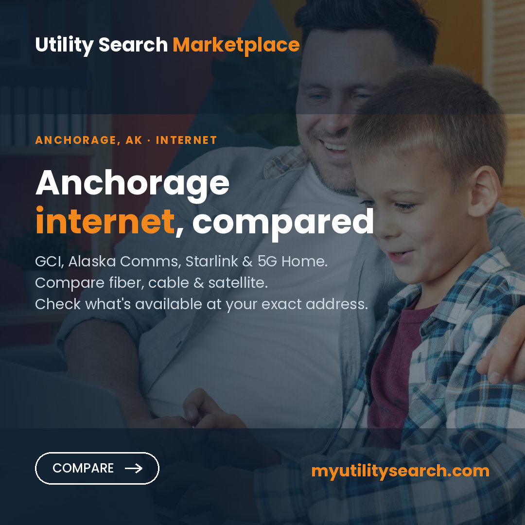 Internet providers Anchorage — compare fiber, cable, and 5G plans and prices 2026