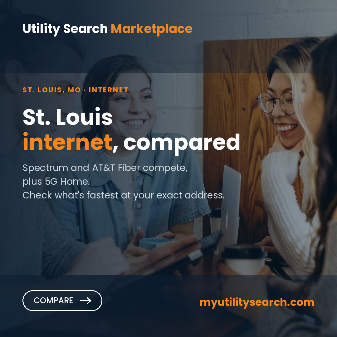 Internet providers St. Louis — compare fiber, cable, and 5G plans and prices 2026