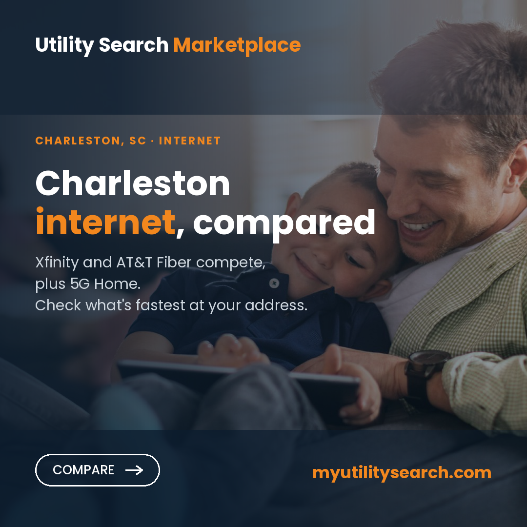 Internet providers Charleston SC — compare fiber, cable and 5G Home plans, speeds and prices