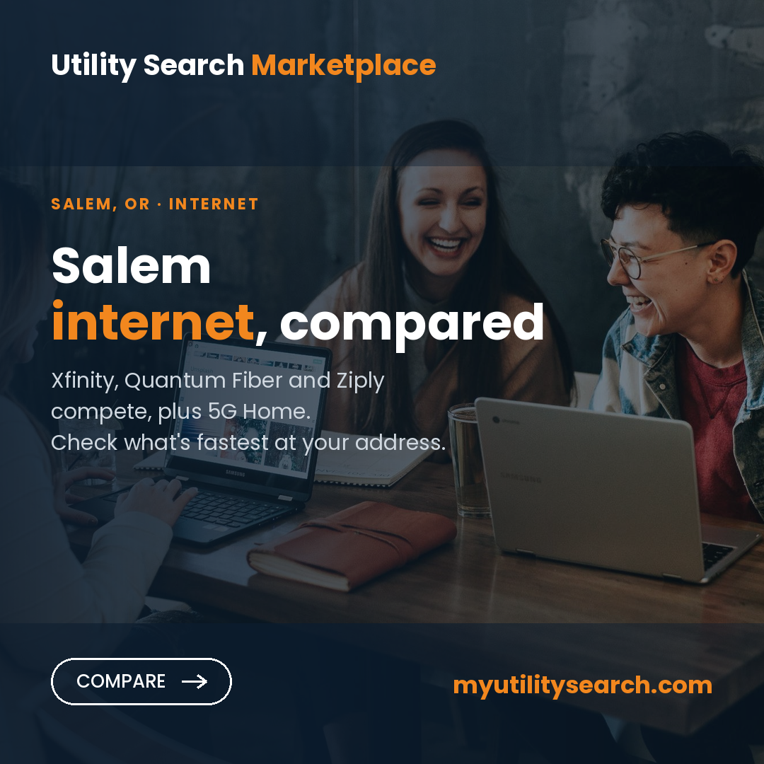 Internet providers Salem OR — compare fiber, cable and 5G Home plans, speeds and prices
