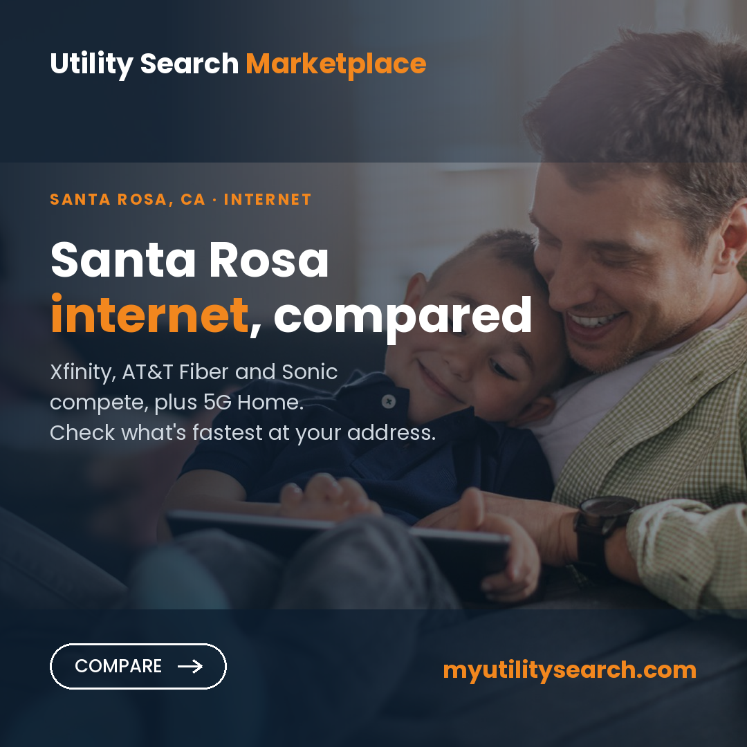 Internet providers Santa Rosa — compare fiber, cable and 5G Home plans, speeds and prices