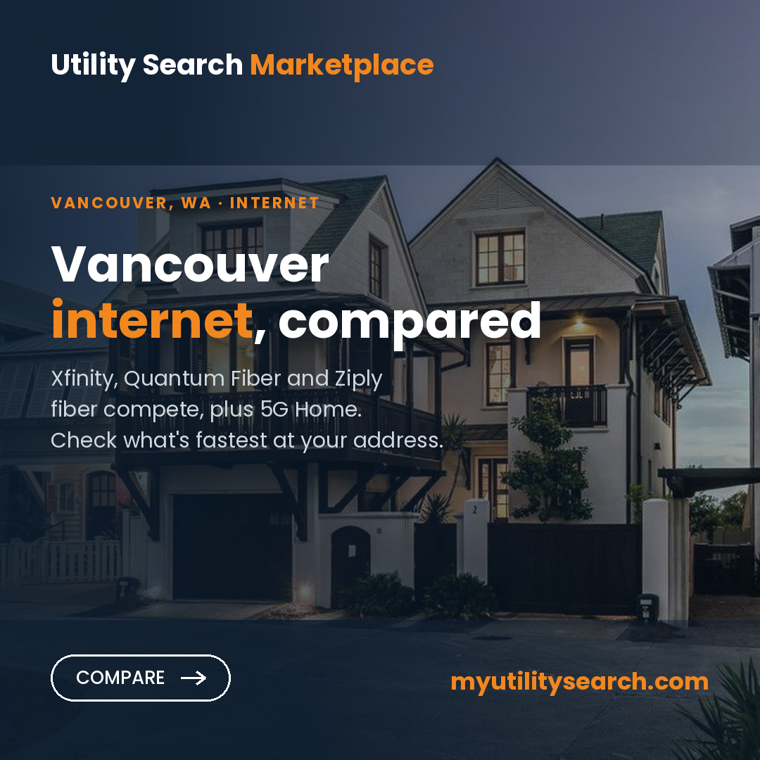 Internet providers Vancouver WA — compare fiber, cable and 5G Home plans, speeds and prices