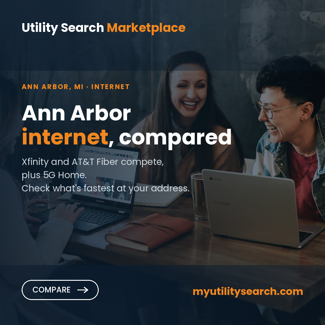 Internet providers Ann Arbor — compare fiber, cable and 5G Home plans, speeds and prices