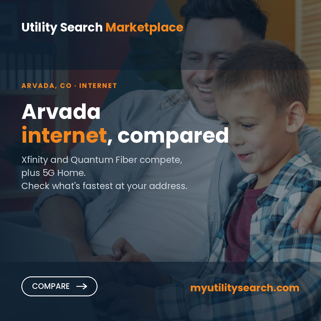 Internet providers Arvada — compare fiber, cable and 5G Home plans, speeds and prices