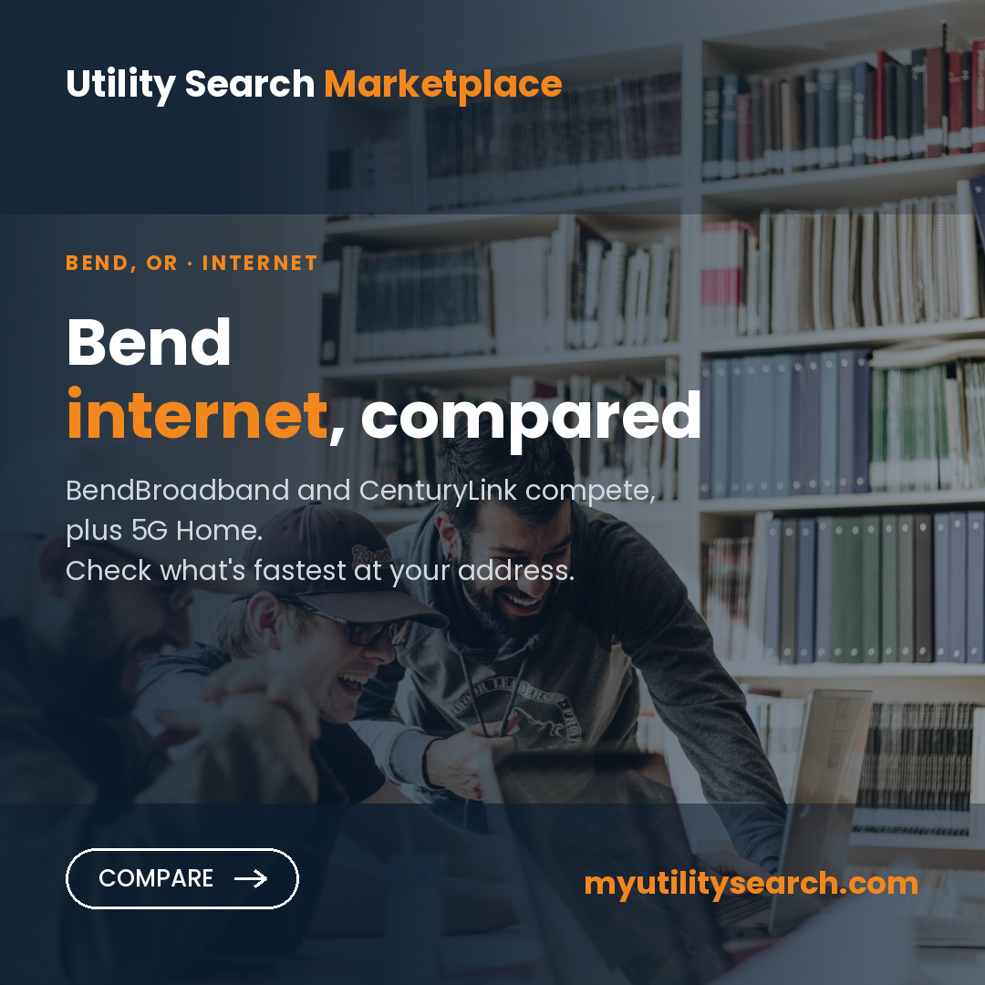 Internet providers Bend OR — compare fiber, cable and 5G Home plans, speeds and prices