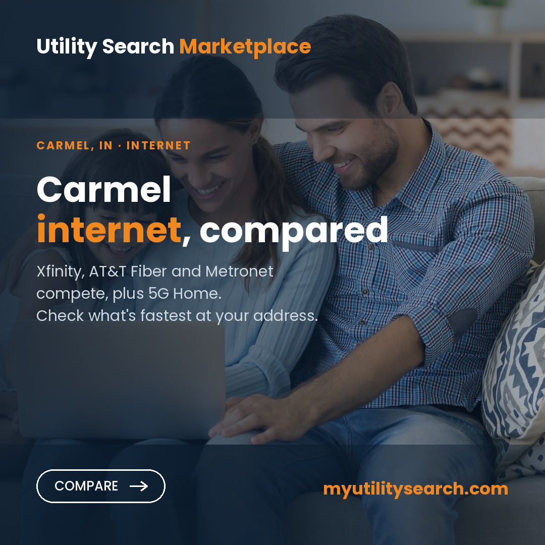 Internet providers Carmel — compare fiber, cable and 5G Home plans, speeds and prices