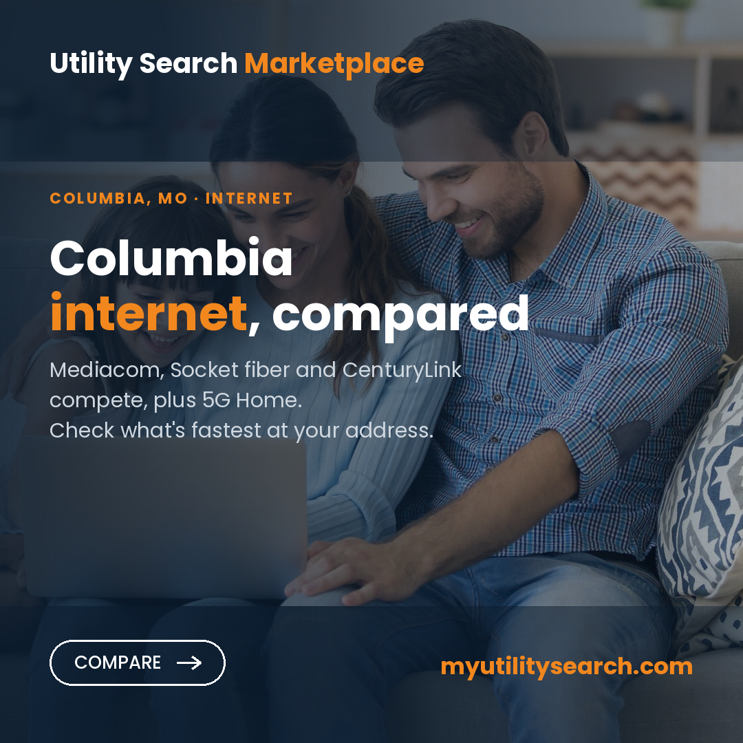 Internet providers Columbia MO — compare fiber, cable and 5G Home plans, speeds and prices