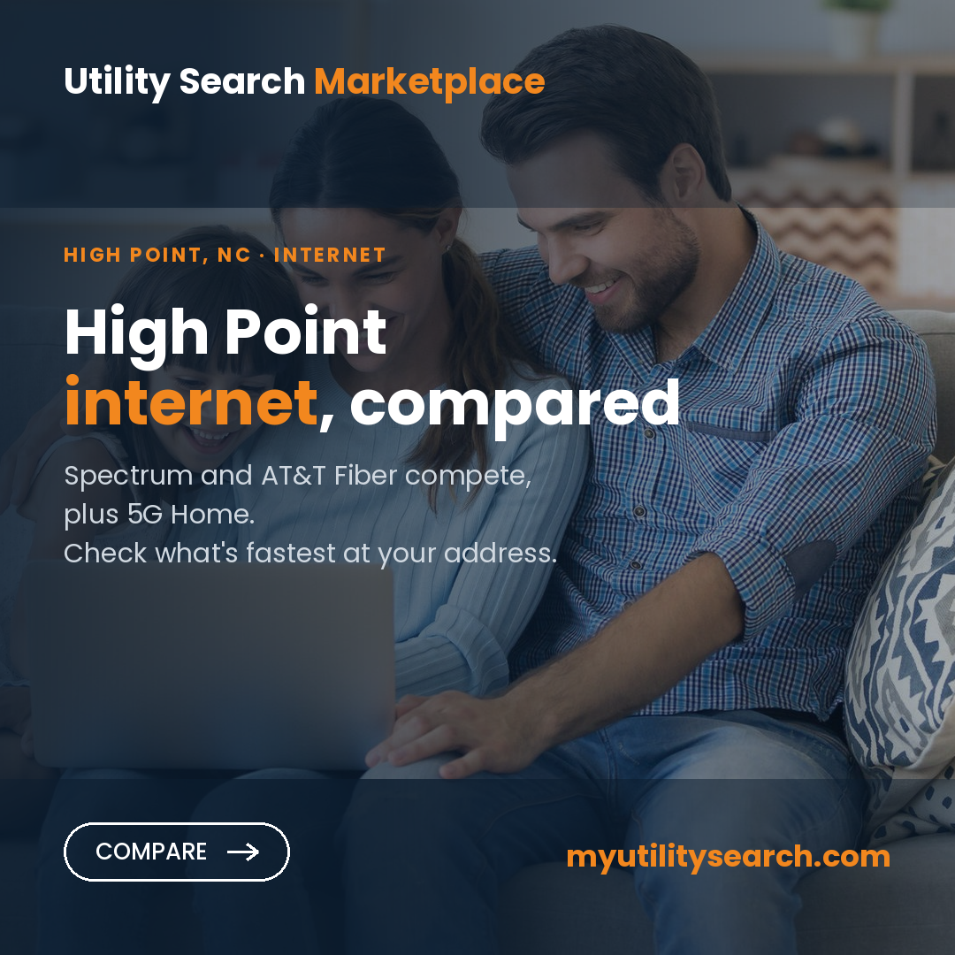 Internet providers High Point — compare fiber, cable and 5G Home plans, speeds and prices