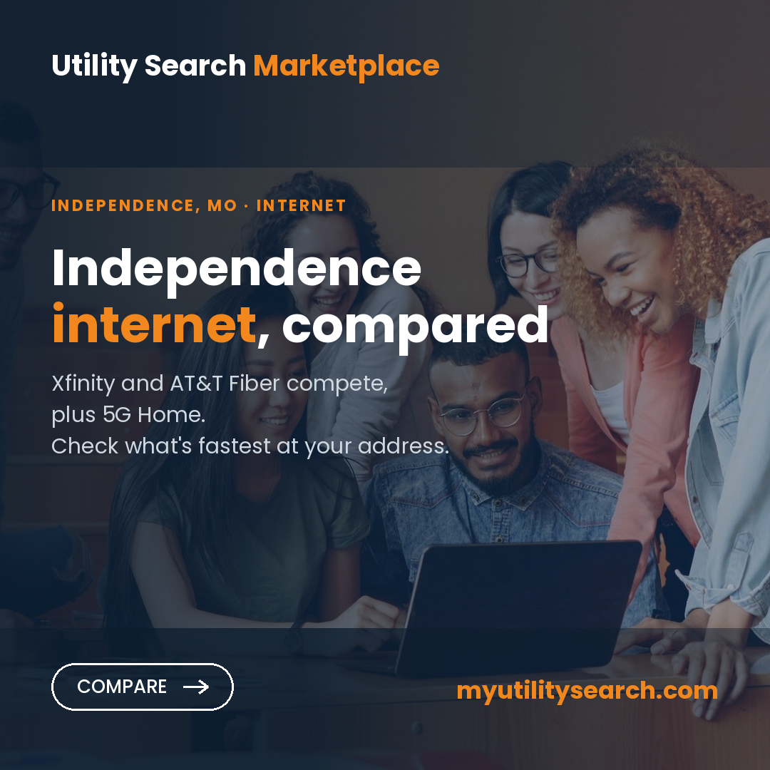 Internet providers Independence MO — compare fiber, cable and 5G Home plans, speeds and prices