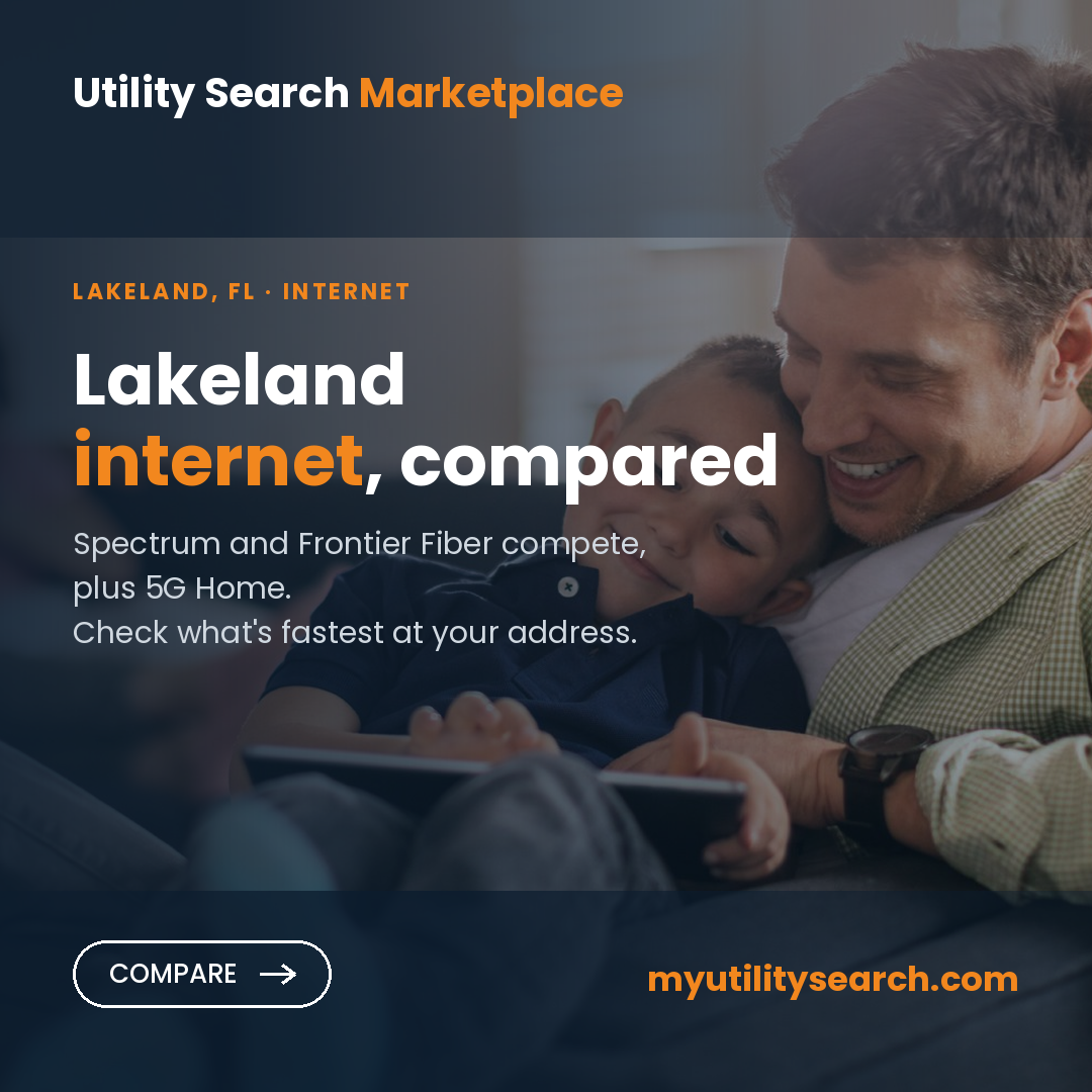 Internet providers Lakeland FL — compare fiber, cable and 5G Home plans, speeds and prices