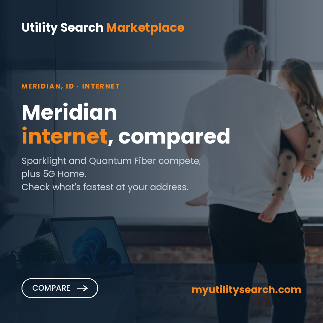 Internet providers Meridian ID — compare fiber, cable and 5G Home plans, speeds and prices