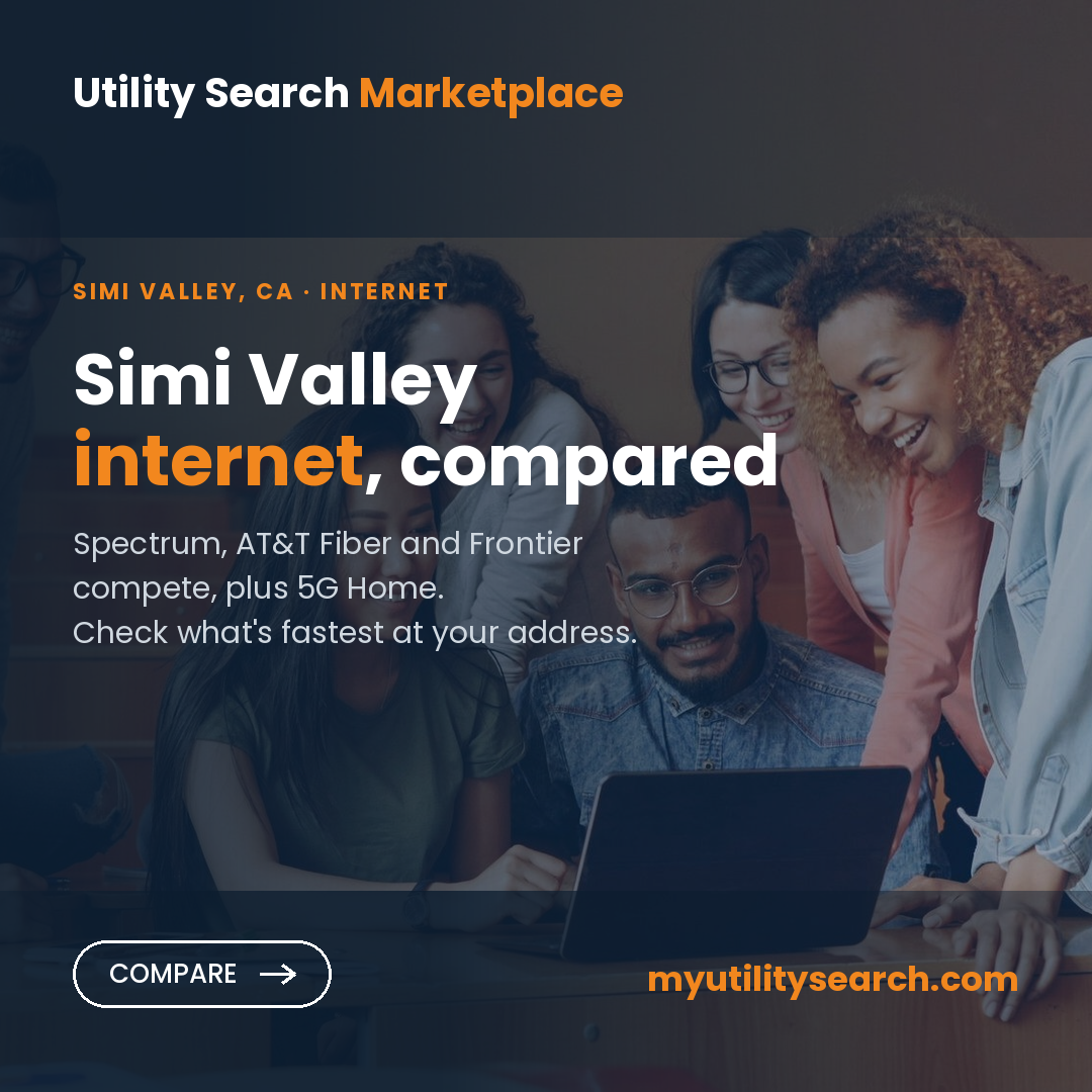 Internet providers Simi Valley — compare fiber, cable and 5G Home plans, speeds and prices