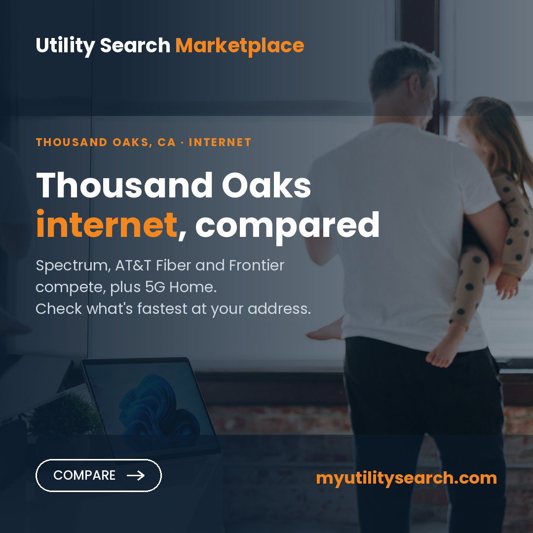Internet providers Thousand Oaks — compare fiber, cable and 5G Home plans, speeds and prices