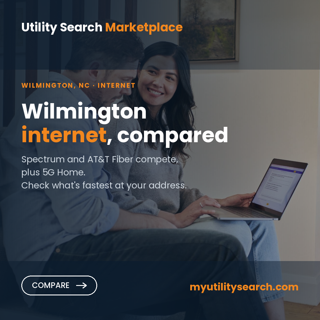 Internet providers Wilmington NC — compare fiber, cable and 5G Home plans, speeds and prices