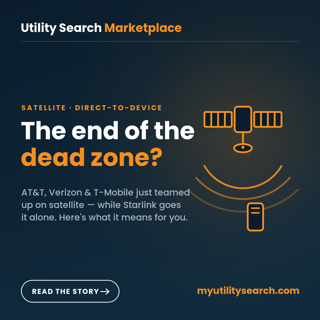 satellite direct-to-device — carriers vs Starlink over a U.S. dead zone
