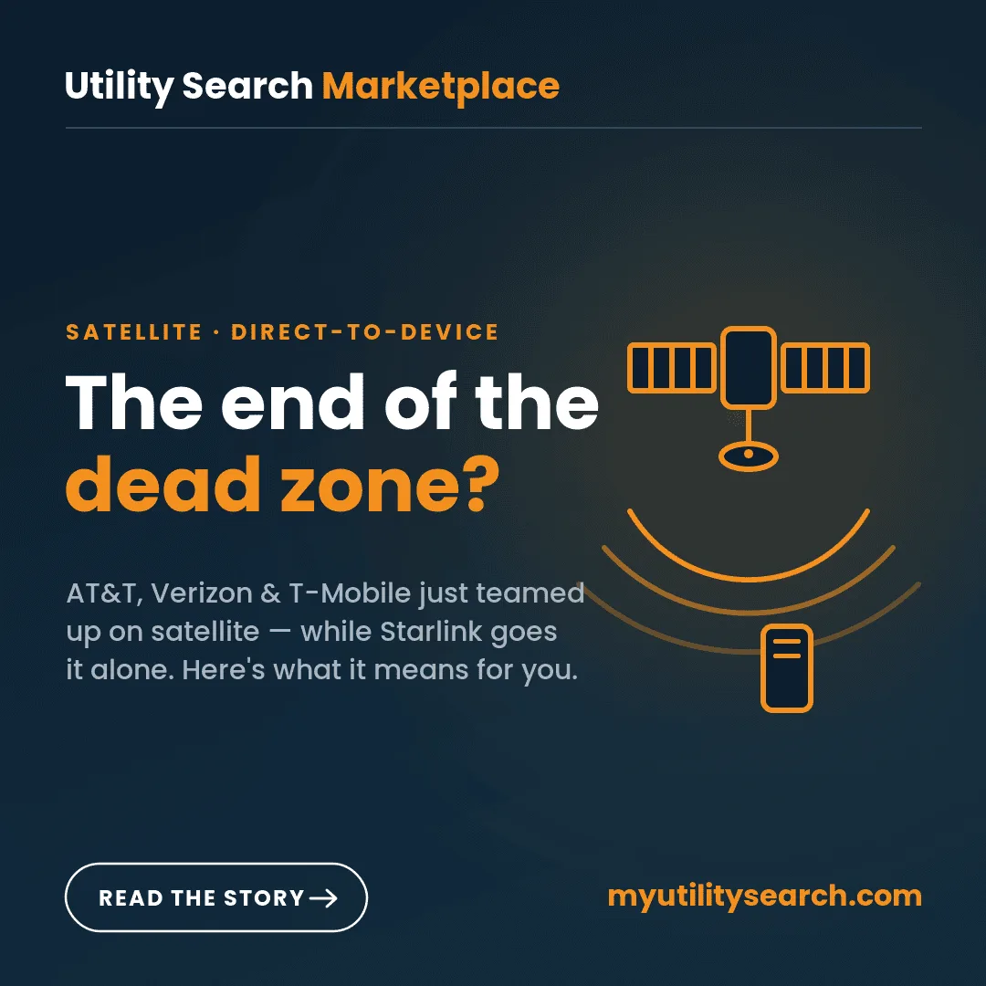 satellite direct-to-device — carriers vs Starlink over a U.S. dead zone