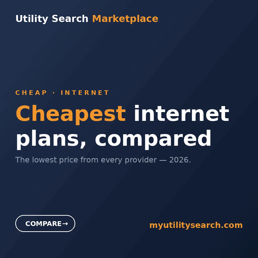 Best cheap internet 2026 — lowest-price plans from every provider compared