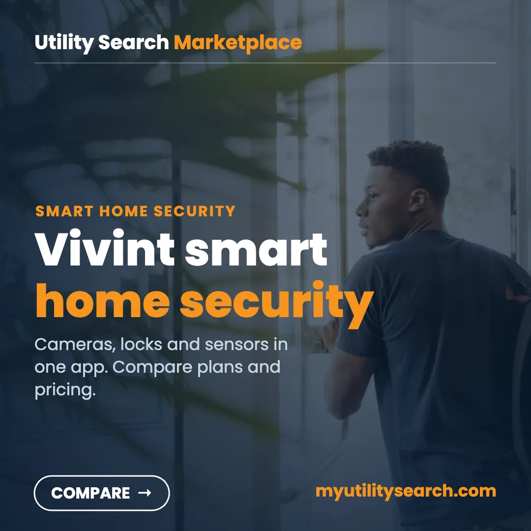 Vivint smart home security review — cameras, monitoring and plans compared at myutilitysearch.com