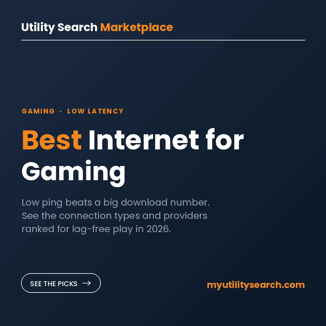 Best internet for gaming card: low-latency fiber ranked for lag-free play