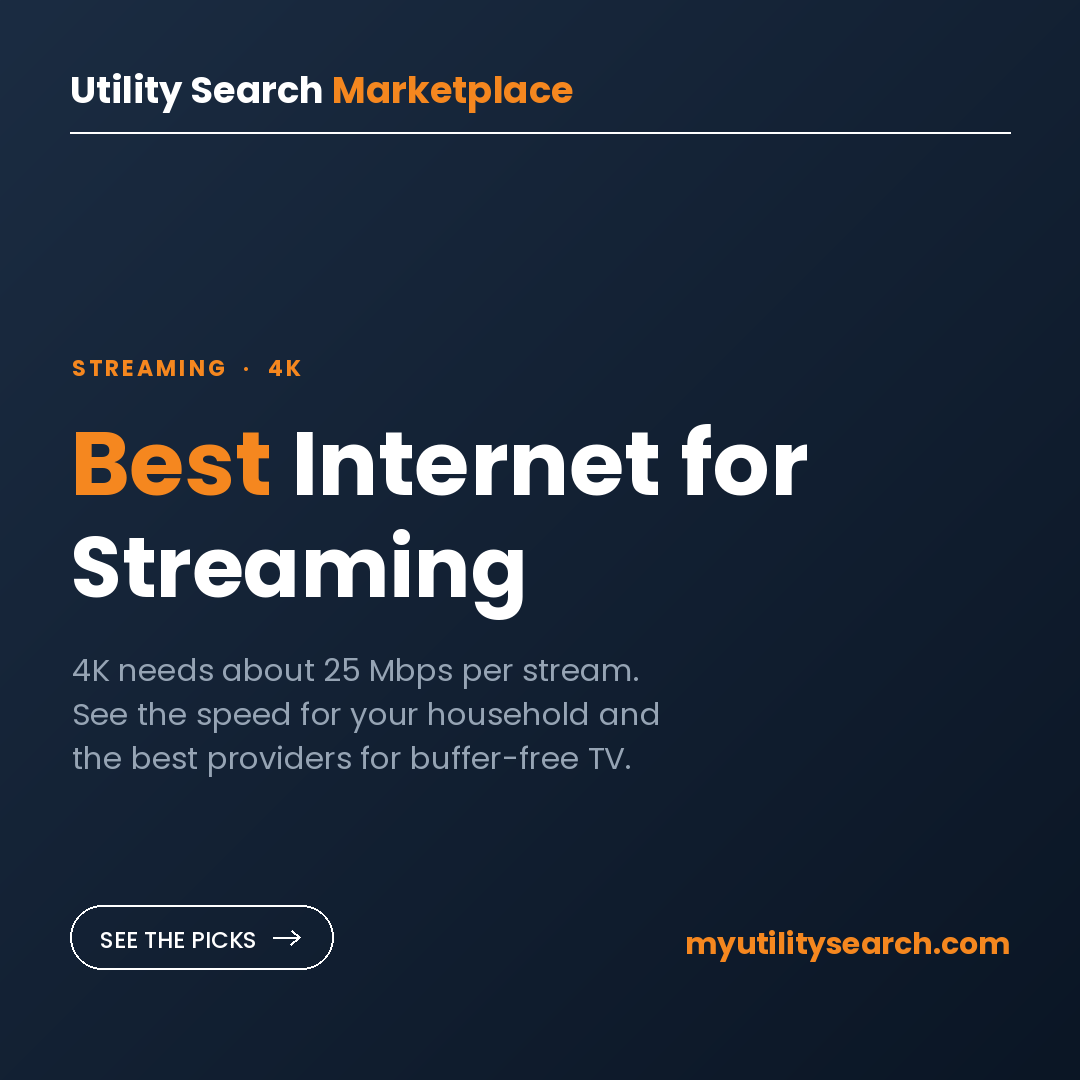 Best internet for streaming card: the speed you need for buffer-free 4K TV