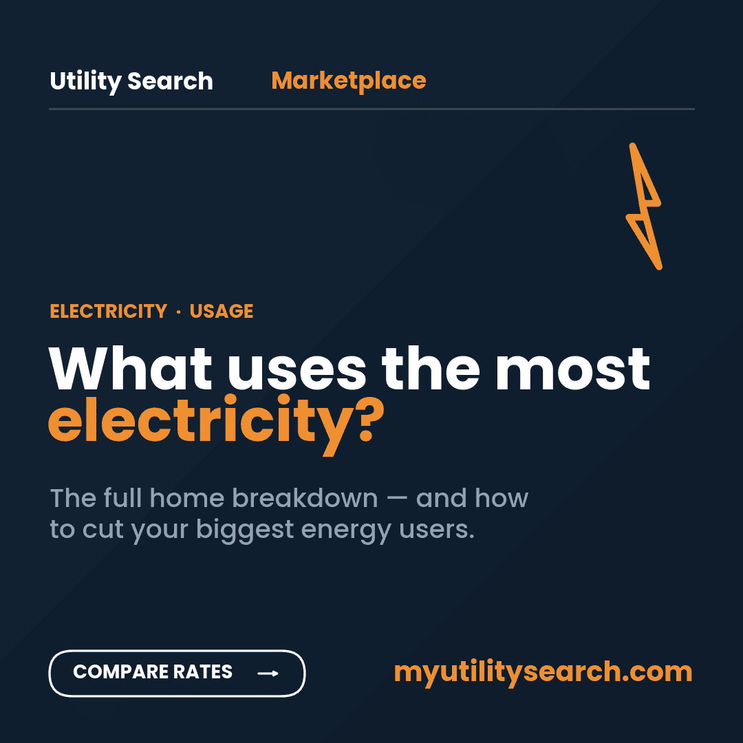 What uses the most electricity in a home