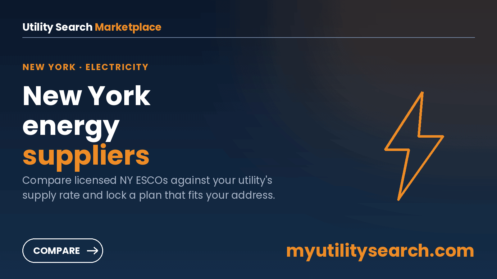 New York ESCO supplier comparison — compare licensed suppliers and lock a plan that fits