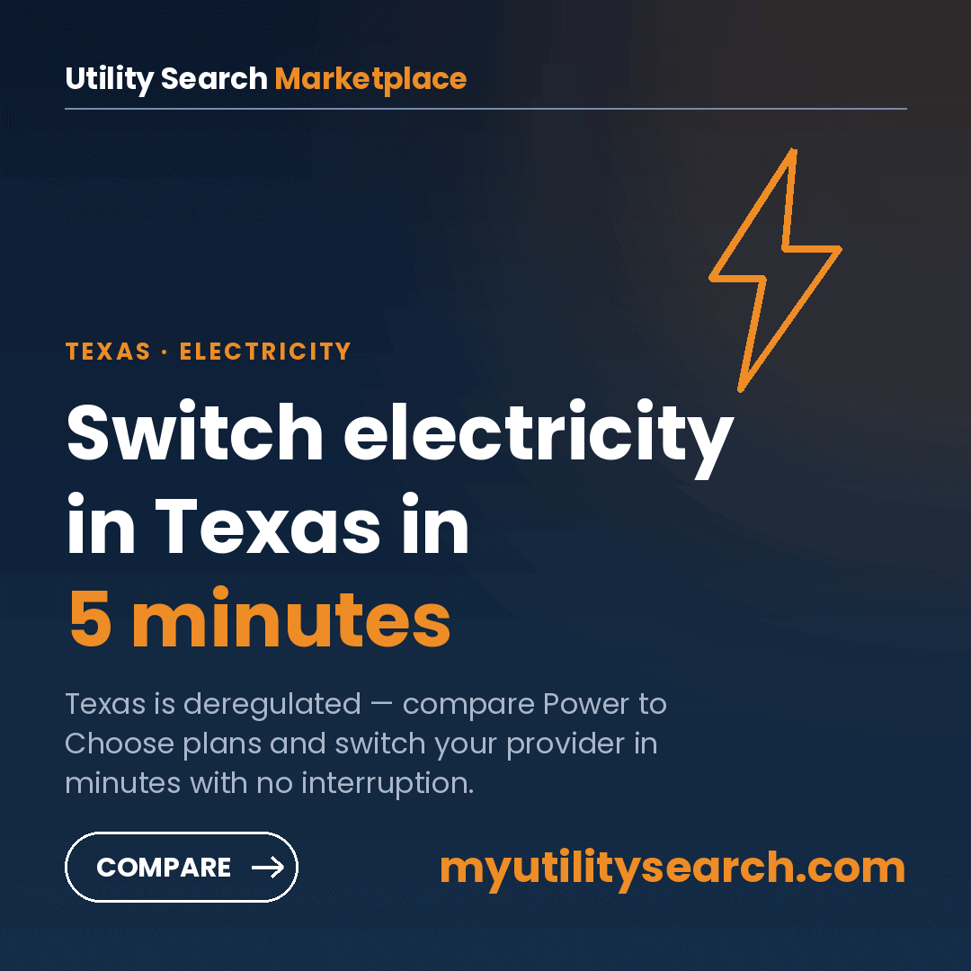 Switch electricity providers in Texas — compare plans and lock a fixed rate