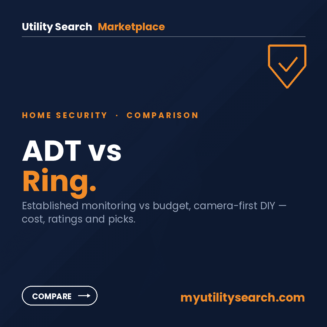 ADT vs Ring home security comparison