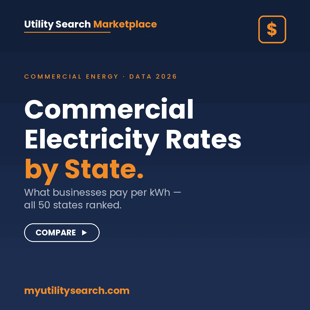 Commercial electricity rates by state 2026 — data study