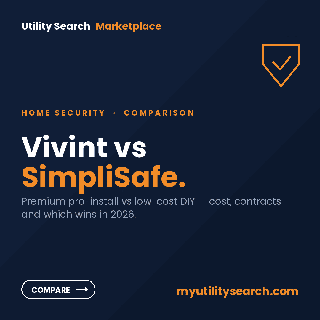 Vivint vs SimpliSafe home security comparison