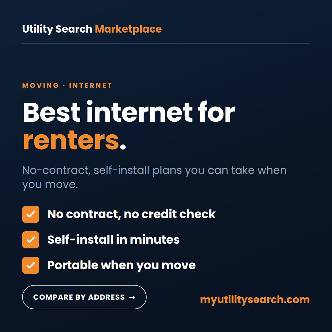 Best internet for renters 2026 — no-contract and portable plans