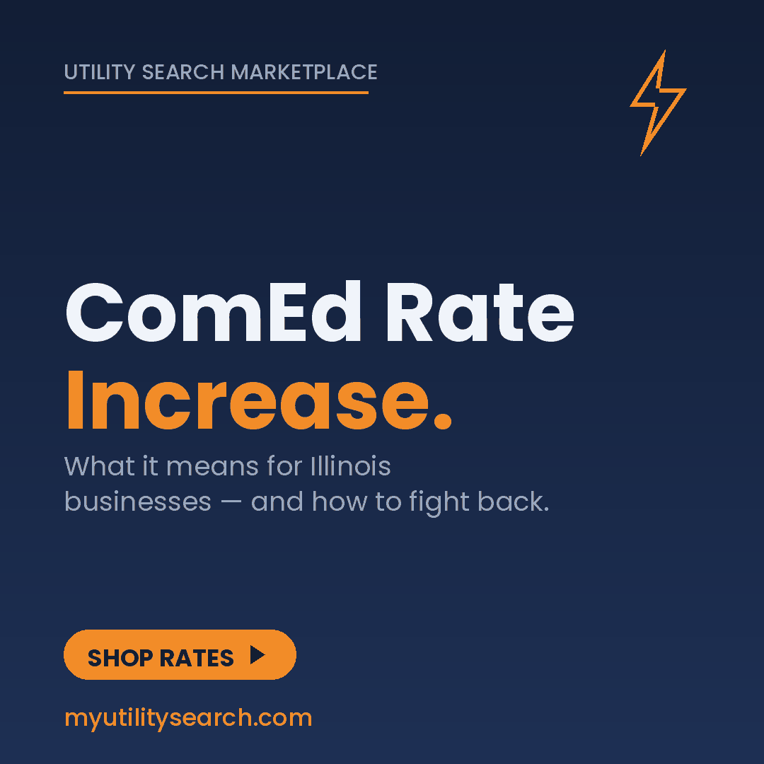 ComEd rate increase impact on Illinois business electricity