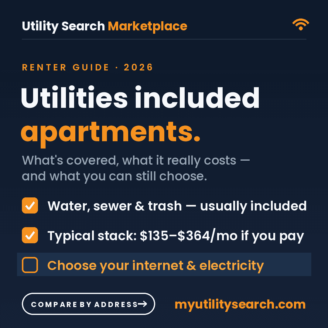 utilities included apartments: what is covered, real costs, and what you can still choose (2026 renter guide)