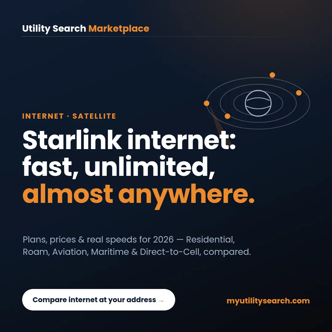 Starlink internet — SpaceX low-Earth-orbit satellites beaming broadband to a rural home
